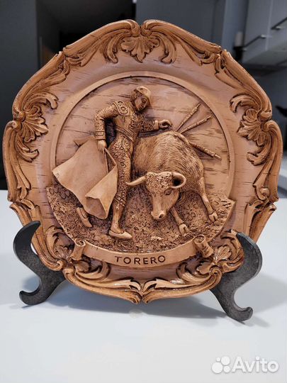 Тарелка-панно декоративная