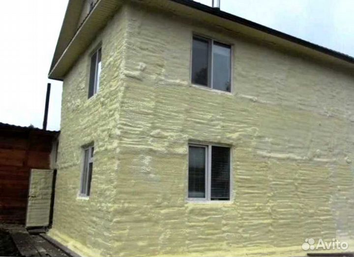 Утепление фасада дома пенополиуретаном (ппу)