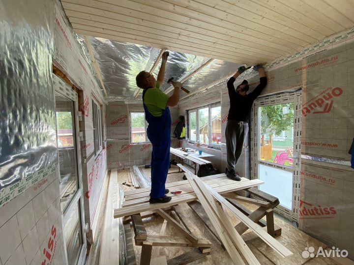 Плотники. Работы по дереву