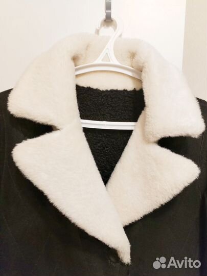 Дубленка женская зимняя длинная