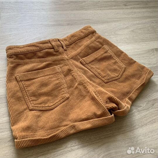 Вельветовые Шорты Bershka H&M Zara Shein Uniqlo