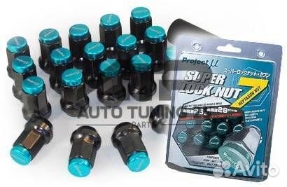 Гайки Project My Super Lock Nut M12x1.5 (сталь) (Ф