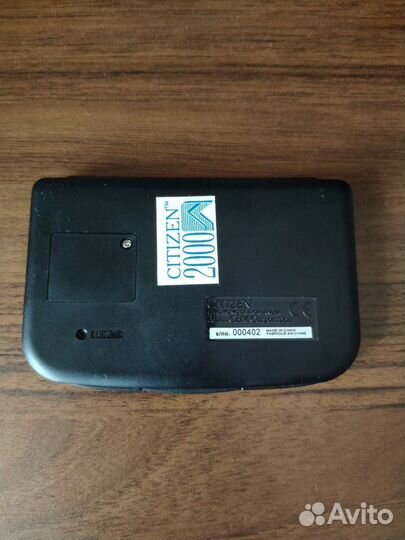 Электронная записная книжка Citizen