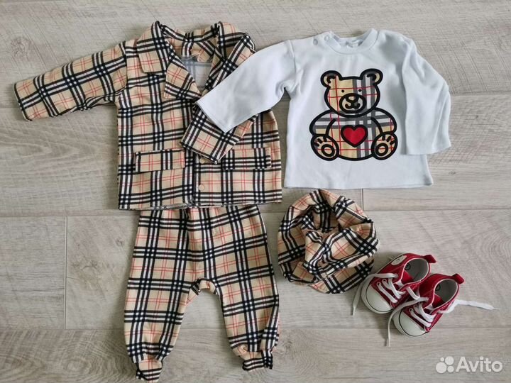 Очень много стильных вещей мальчику 62-68