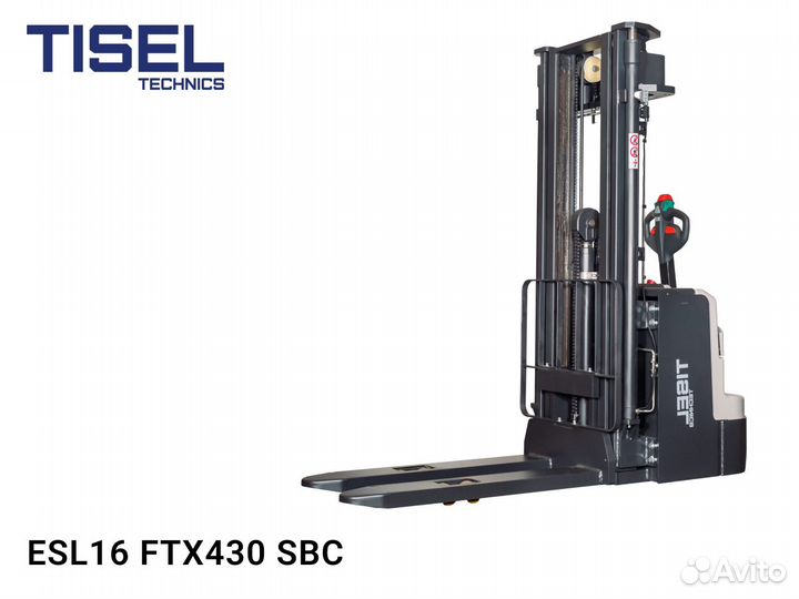 Штабелер самоходный Tisel ESL16 FTX430 SBC