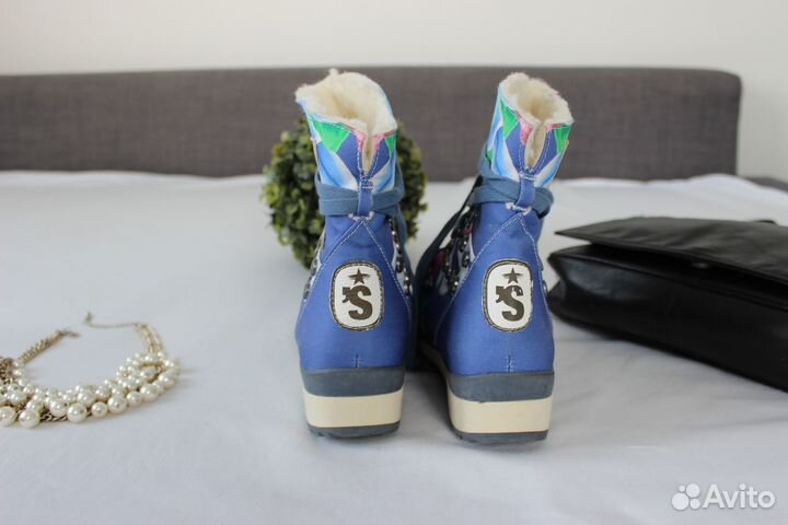 Сапоги новые Snoboot натуральная шерсть 36