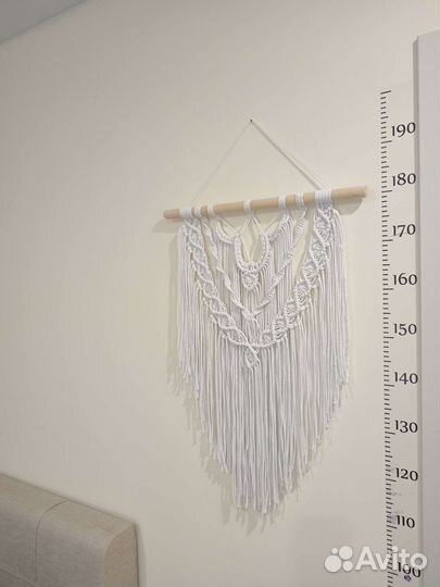 Пано в технике макраме