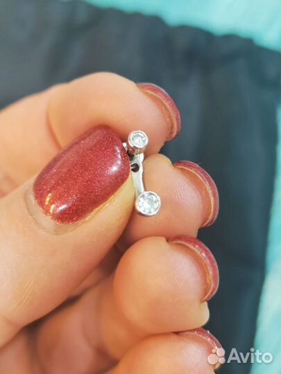 Серебряные серьги