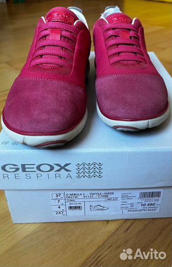 Новые кроссовки geox 37