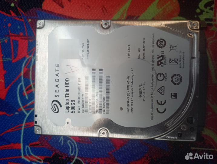 Продам неисправные жесткие диски 2.5