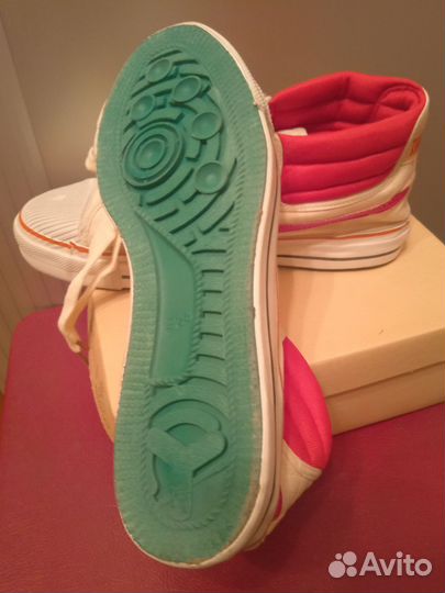 Новые кеды 37 размера (23,5)(госфирма кнр)винтаж