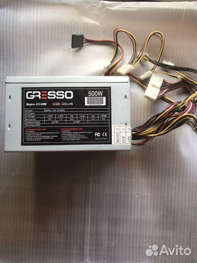 Блок питания Gresso G-500-80 500W