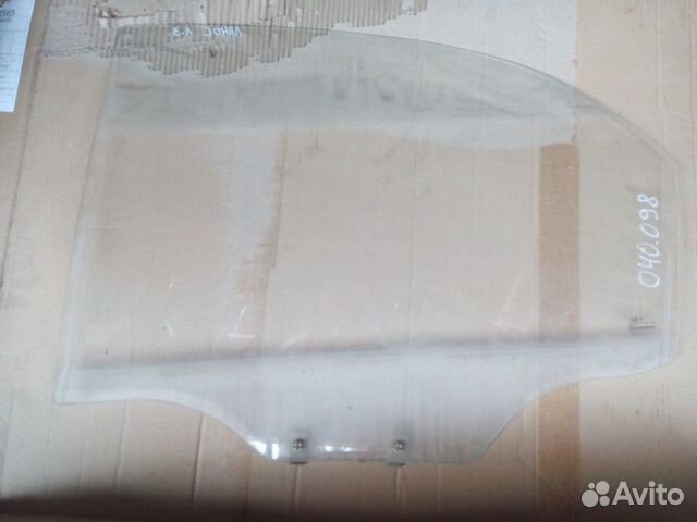 Стекло заднее левое Chevrolet Lanos 2004-2010