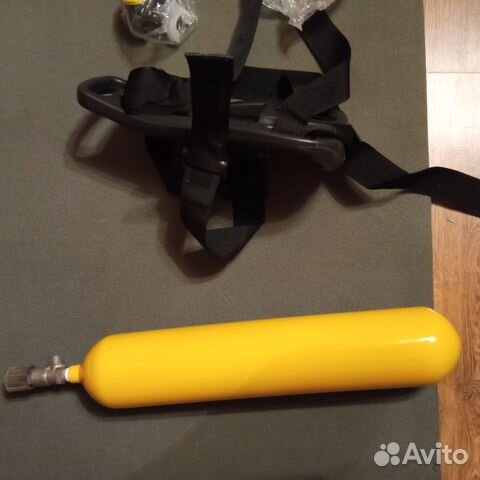 Мини акваланг для дайвинга 4 литра легкий