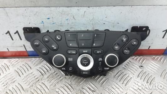 Блок мультимедиа nissan primera P12 (UML20XM01)