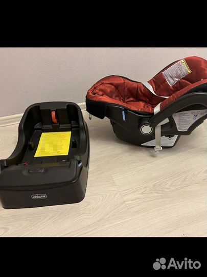 Автолюлька chicco c базой