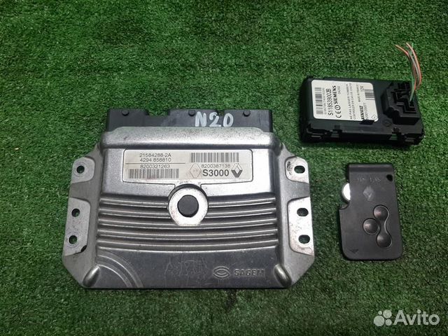 Блок управления двс Renault Scenic 2 (JM) 2004