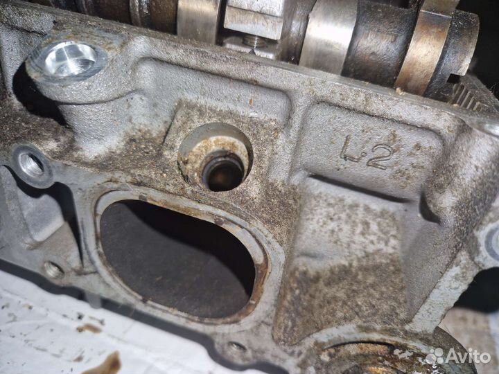 Головка блока цилиндров двс 2.5 L5-VE Mazda 2.5