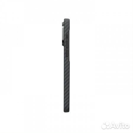 Чехол Pitaka KI1401P для iPhone 14 Pro черно-серы