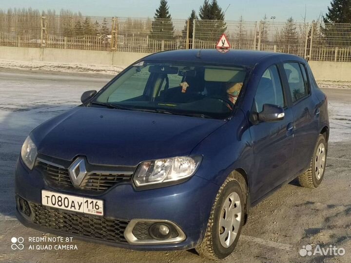 Инструктор по вождению, механика, а/м Рено Сандеро