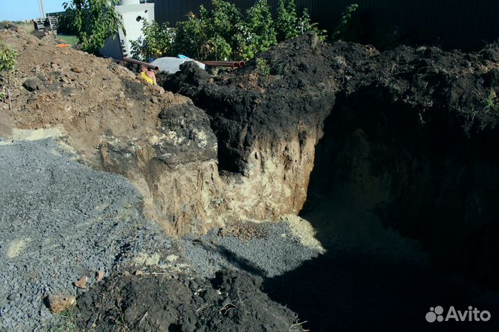 Септик под ключ из жби колец