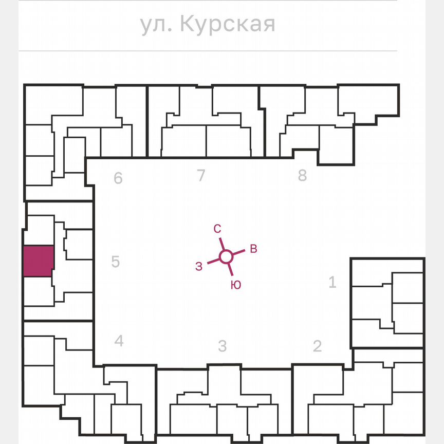 1-к. квартира, 40 м², 8/10 эт.