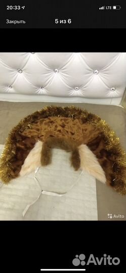 Новогодний костюм белочки