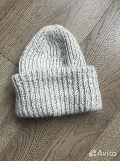 Шапка зимняя двойная мохер