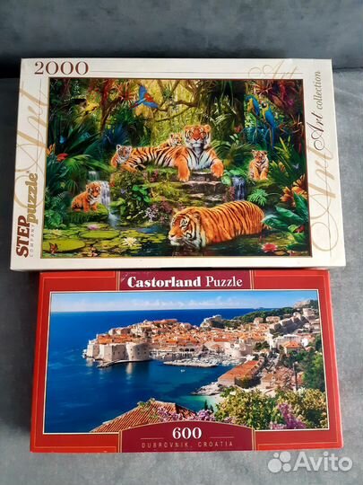 Пазлы 2000 и 600