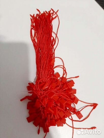 Пломбы пластиковые, для этикеток и ценников