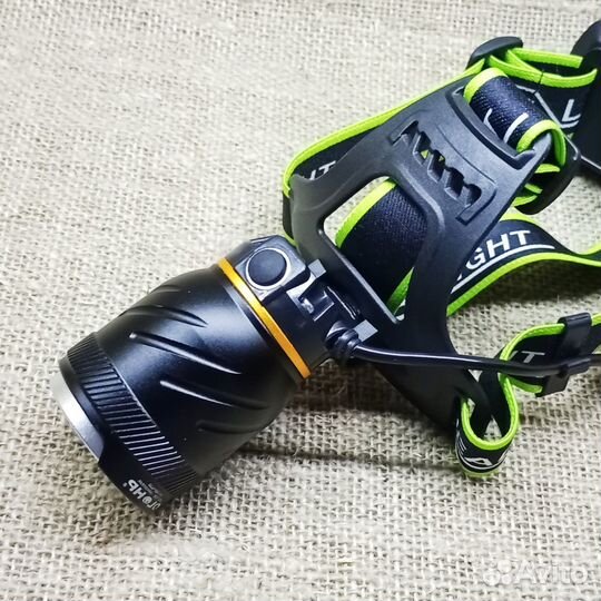 Налобный перезаряжаемый фонарь