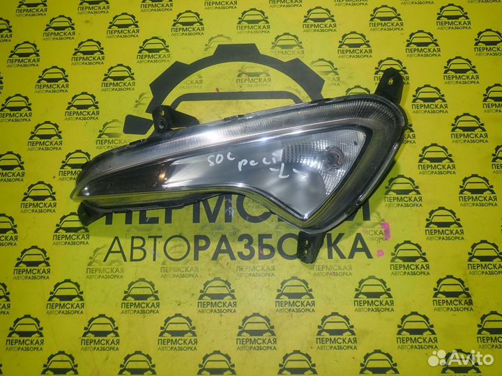 Фара противотуманная левая Hyundai Solaris 10-17