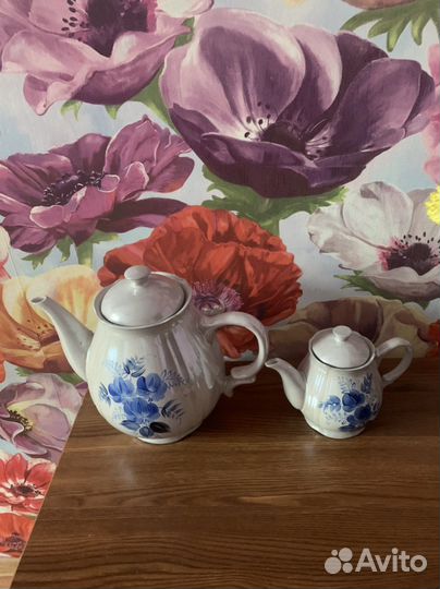 2 чайника заварочные