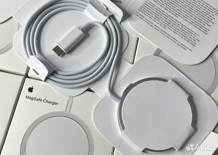 Беспроводная зарядка для iPhone + Адаптер