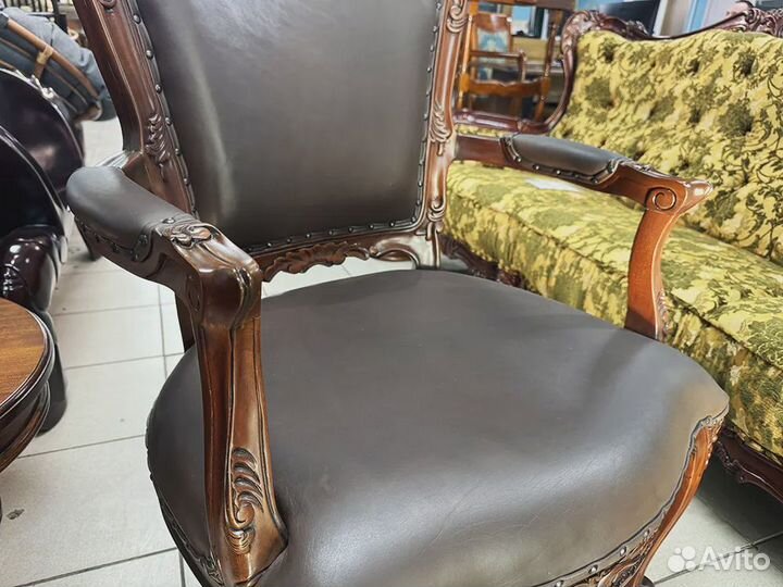 Резное кресло MSU.13R Индонезия