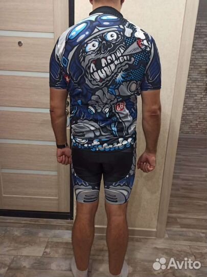 Велокостюм (штаны с подушкой) 4XL(новый)