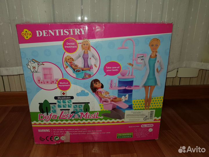 Кукла барби набор доктор