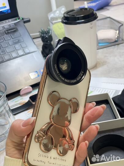 Линза обьектив на телефон для макросъёмки