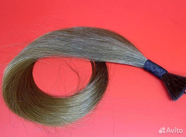 Волосы для наращивания Exclusive в срезе, 60см