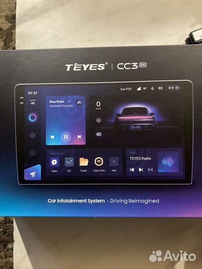 Головное устройство-мульти медиа Teyes CC3 2k