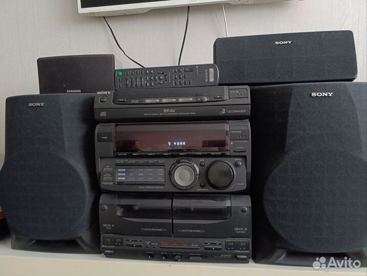 Музыкальный центр sony 991AV