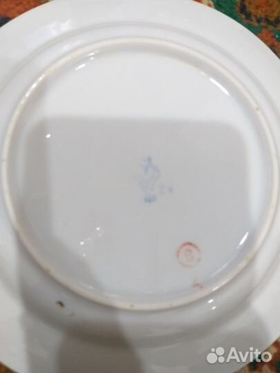 Тарелки мейсенский букет