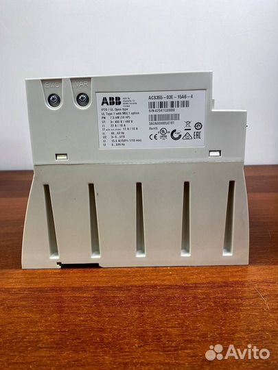 Преобразователь частоты ACS355-03E-15A6-4, 7.5 кВт