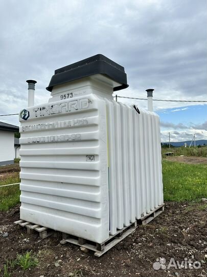 Пластиковый погреб tingard 2500