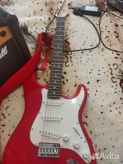 Гитара электро с усилителем