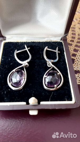Серьги, кольца, подвески серебро 925