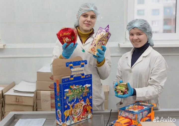 Москва - Упаковщик/ фасовщик Новогоднихсладостей