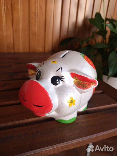 Копилки в ассортименте, ручной росписи