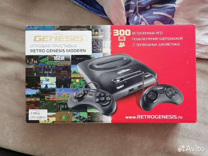 Игровая приставка retro genesis modern 16 bit