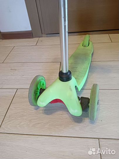 Самокат детский трехколесный бу